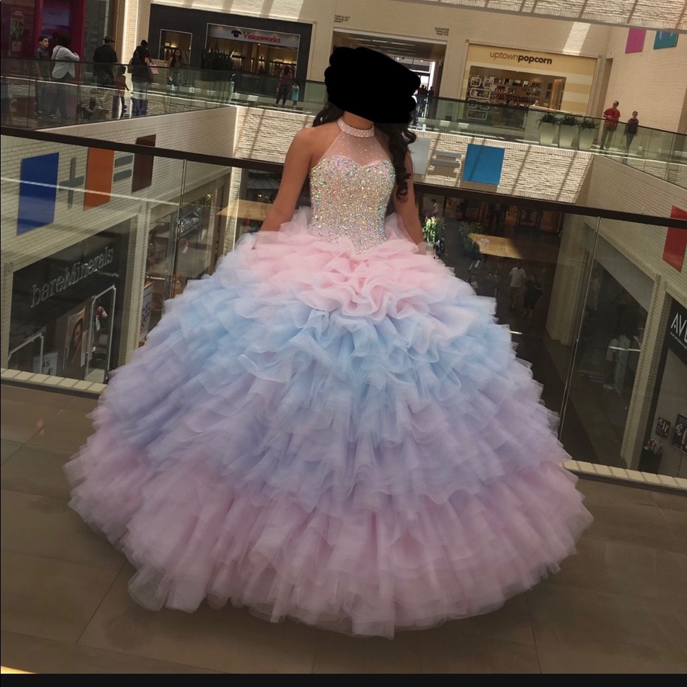 This is a dress that I had wore for my Quinceañera